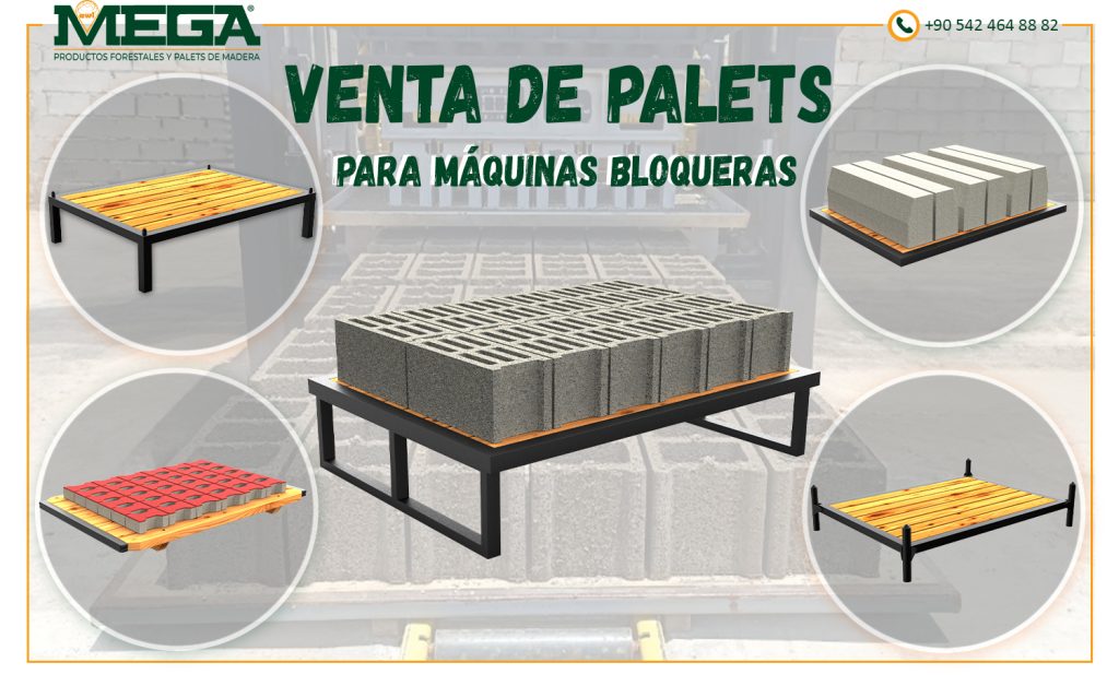 Venta De Palets Para Máquinas Bloqueras