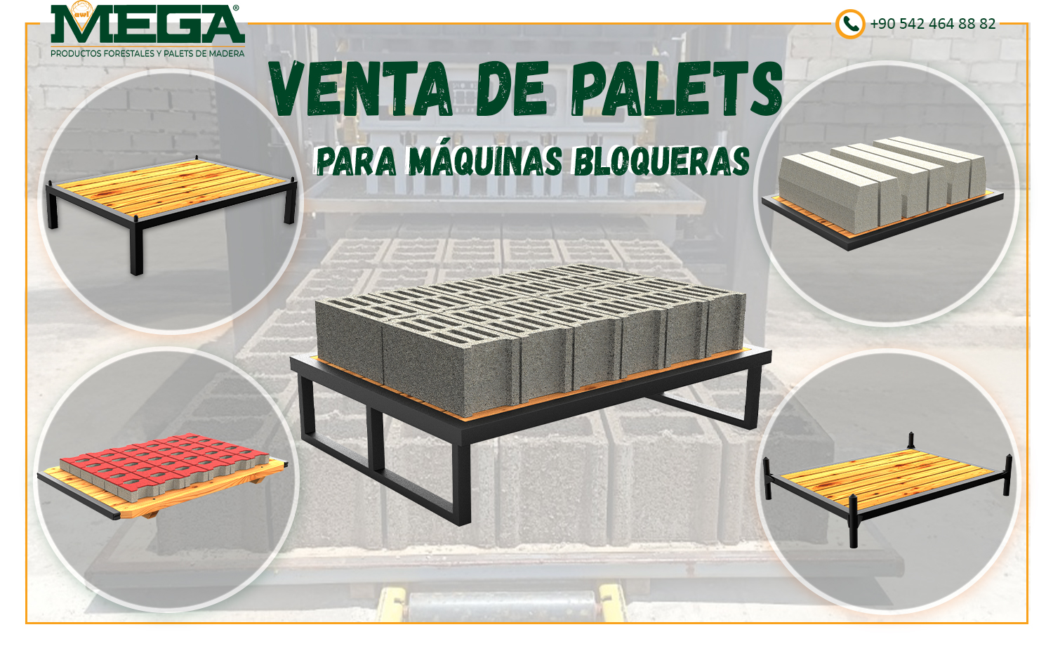 Venta De Palets Para Máquinas Bloqueras
